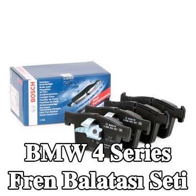 BOSCH Fren balatası seti 19, 3mm, gıcırtı önleyici plaka ile, piston klipsli — 2016 BMW 4 Series