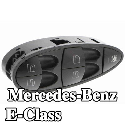 VEMO مفتاح النوافذ الأمامي الأيمن, جودة VEMO الأصلية — 2004 Mercedes-Benz E-Class