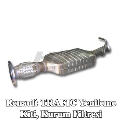 HJS Yenileme kiti, kurum filtresi Orijinal DPF® City Filter® — Renault Trafic