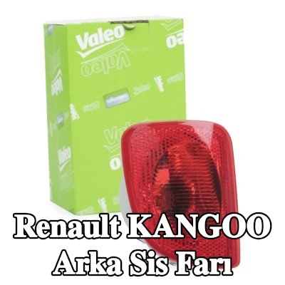 VALEO Arka sis lambası Tampon, Sol, ampul yuvası olmadan, ORIGINAL PART — Renault Kangoo