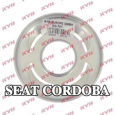 KYB غطاء الزنبرك للمحور الخلفي, مقعد زنبركي, Excel-G / Super Strut — 2002 SEAT Cordoba