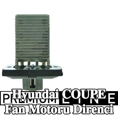 MAHLE Fan motoru direnci — 2002 Hyundai Coupe