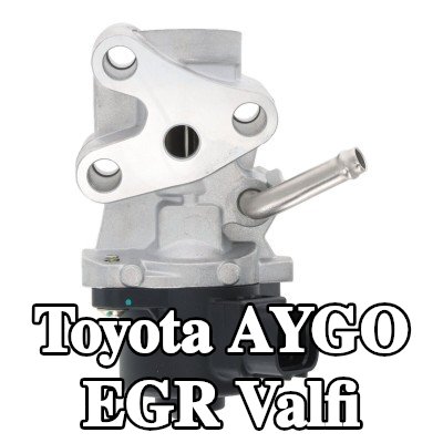 VALEO Contalı/sızdırmazlık elemanlı EGR valfi — Toyota Aygo