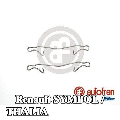 AUTOFREN SEINSA طقم تركيب وسادات الفرامل — Renault Symbol / Thalia