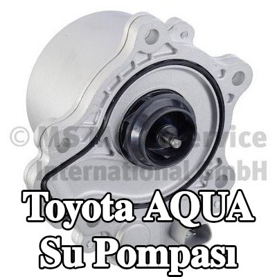 PIERBURG Conta/sızdırmazlık elemanlı su pompası — Toyota Aqua