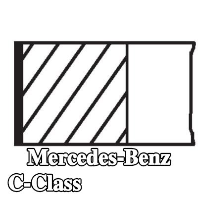 MAHLE مجموعة حلقات المكبس — 1995 Mercedes-Benz C-Class