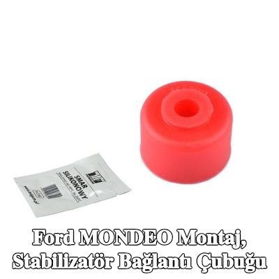 TEDGUM Montaj, stabilizatör bağlantı çubuğu Ön aks her iki taraf, Alt, Üst — Ford Mondeo