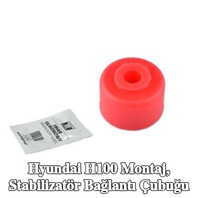 TEDGUM Montaj, stabilizatör bağlantı çubuğu Ön aks her iki taraf, Alt, Üst — Hyundai H100