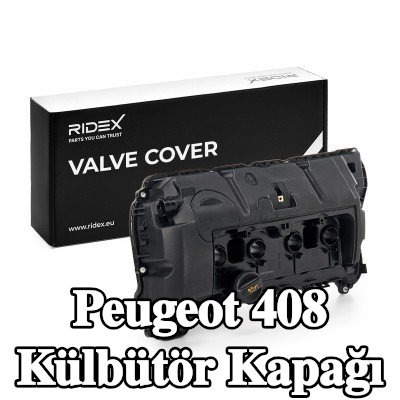 RIDEX Valf kapağı contalı valf kapağı, montaj kılavuzu ile, cıvata/vida olmadan — 2012 Peugeot 408