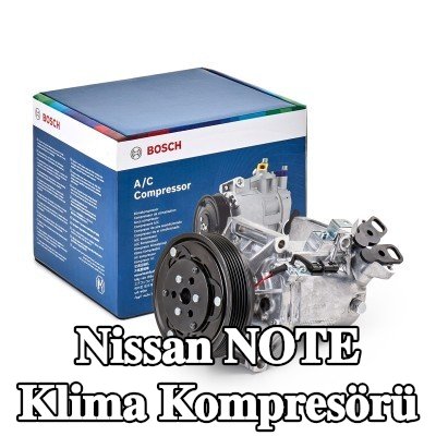 BOSCH Montaj kılavuzu ile klima kompresörü, conta halkasız — Nissan Note