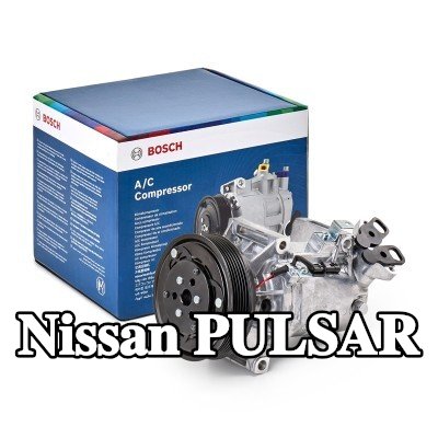 BOSCH ضاغط تكييف الهواء مع دليل التركيب, بدون حلقة مانعة للتسرب — Nissan Pulsar