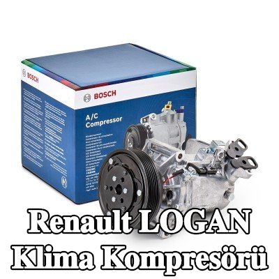BOSCH Montaj kılavuzu ile klima kompresörü, conta halkasız — Renault Logan