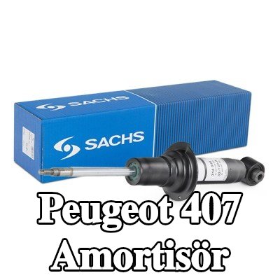 SACHS Amortisör Gaz Basınçlı, Teleskopik Amortisör — Peugeot 407