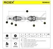 RIDEX Tahrik mili Ön Aks Sağ, 993mm — Citroën C-crosser (7)