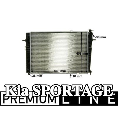 MAHLE مبرد المحرك — 2009 Kia Sportage