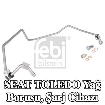 FEBI BILSTEIN Yağ Borusu, şarj cihazı — 2002 SEAT Toledo