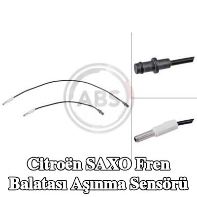A.B.S. Fren balatası aşınma sensörü Ön Aks Sol, Ön Aks Sağ, Sol, Sağ — Citroën Saxo