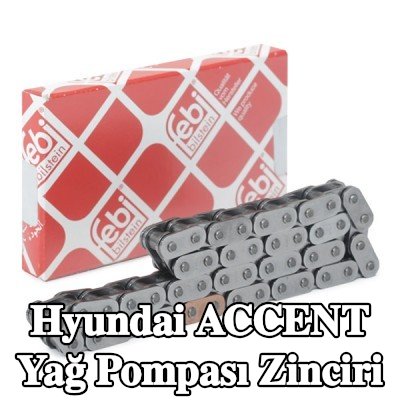 FEBI BILSTEIN Yağ pompası zinciri — 2002 Hyundai Accent