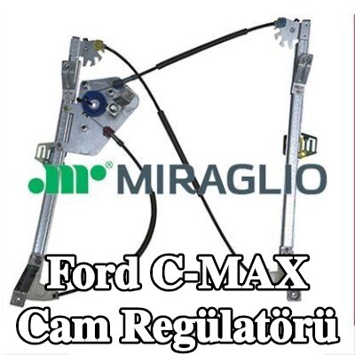 MIRAGLIO Cam regülatörü Sağ Ön, Elektrikli, elektrik motoru olmadan — Ford C-max