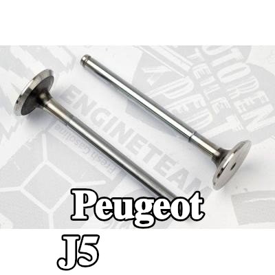 ET ENGINETEAM صمام العادم جانب العادم, صمام مطلي بالكروم — Peugeot J5