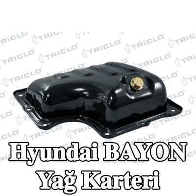 TRICLO Yağ tahliye tapalı yağ karteri — Hyundai Bayon
