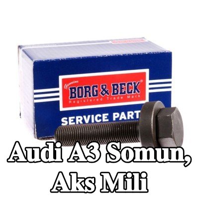 BORG & BECK Somun, aks mili — Audi A3