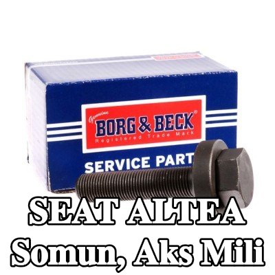 BORG & BECK Somun, aks mili — SEAT Altea