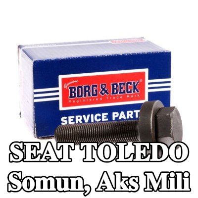 BORG & BECK Somun, aks mili — 2008 SEAT Toledo