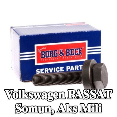 BORG & BECK Somun, aks mili — Volkswagen Passat