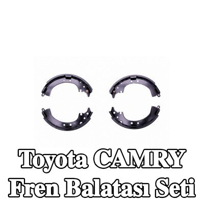 HELLA Aksesuarları dahil fren pabuç seti, el freni kolu olmadan — 2000 Toyota Camry