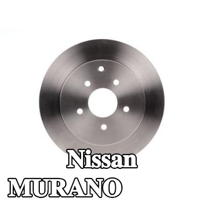BOSCH القطر الخارجي لقرص المكابح: 307, 8mm, مُهوى, مشحم — Nissan Murano