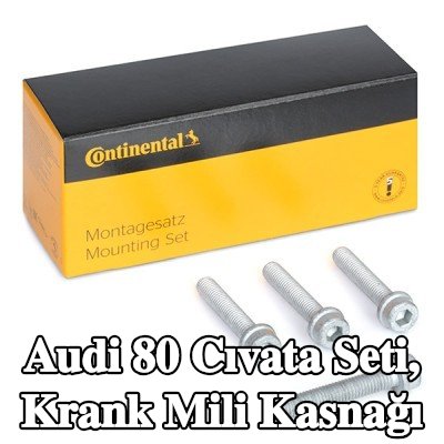 CONTITECH Cıvata seti, krank mili kasnağı — Audi 80