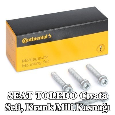 CONTITECH Cıvata seti, krank mili kasnağı — 1997 SEAT Toledo