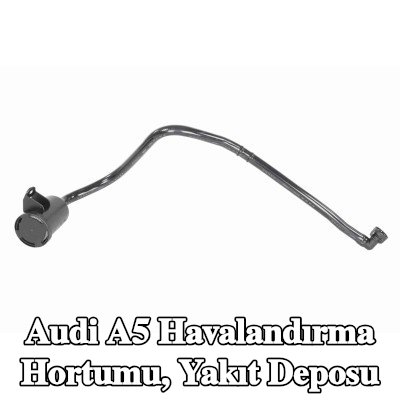 VAICO Havalandırma hortumu, yakıt deposu — Audi A5