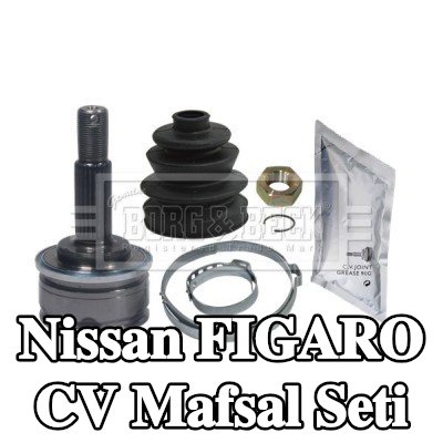 BORG & BECK Oluklu CV mafsalı kiti — Nissan Figaro