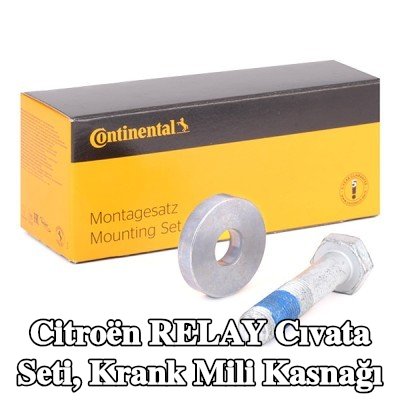 CONTITECH Cıvata seti, krank mili kasnağı — 2002 Citroën Relay