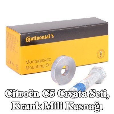 CONTITECH Cıvata seti, krank mili kasnağı — Citroën C5