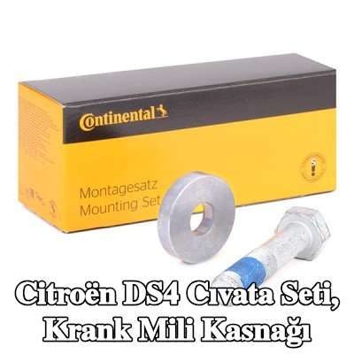 CONTITECH Cıvata seti, krank mili kasnağı — Citroën Ds4
