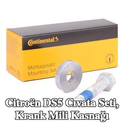 CONTITECH Cıvata seti, krank mili kasnağı — Citroën Ds5