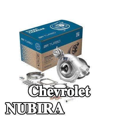 BR Turbo الشاحن التوربيني مع مواد التثبيت/التركيب — Chevrolet Nubira