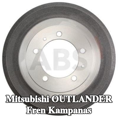 A.B.S. Fren kampanas 279mm — Mitsubishi Outlander