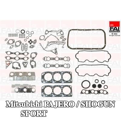 FAI AutoParts مجموعة حشيات كاملة, محرك مزود بحشية رأس الأسطوانة — 1996 Mitsubishi Pajero / Shogun Sport