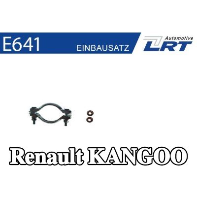 LRT مجموعة تركيب المحول الحفاز — Renault Kangoo