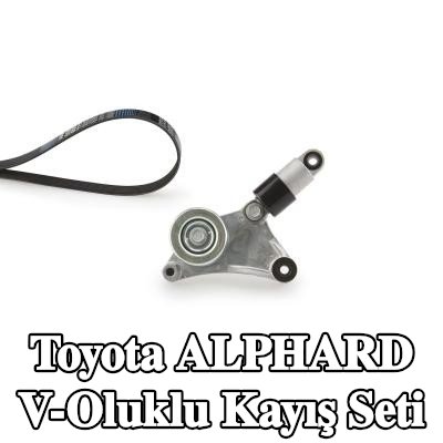 GATES V-Ribbed Kayış Seti Micro-V Kiti, Micro-V® Stretch Fit™ — 2003 Toyota Alphard