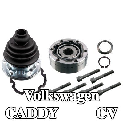 FEBI BILSTEIN طقم مفصل CV مع مسامير/براغي — 2000 Volkswagen Caddy