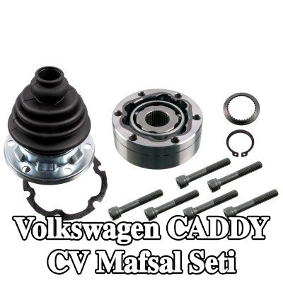 FEBI BILSTEIN Cıvata/vidalı CV mafsal kiti — 2000 Volkswagen Caddy