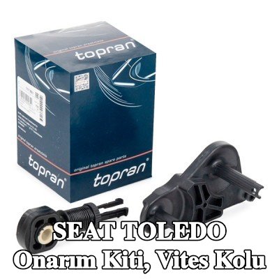 TOPRAN Onarım Kiti, vites kolu Sol Ön, tutma, kayan yataklı — 2012 SEAT Toledo