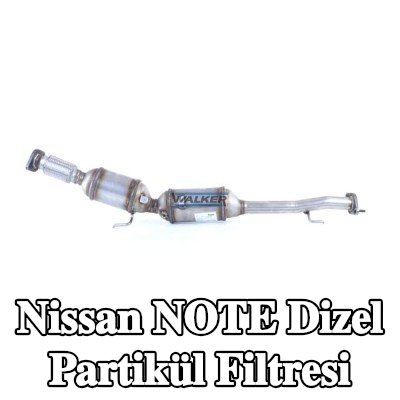 WALKER Montaj parçaları ile birlikte dizel partikül filtresi — 2011 Nissan Note