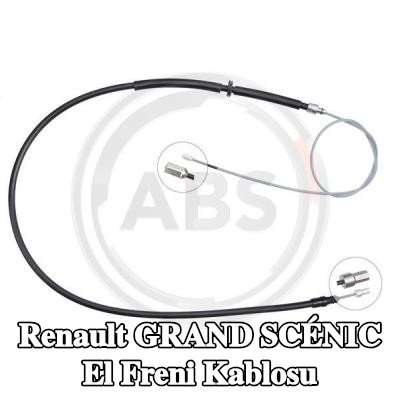 A.B.S. El freni kablosu 1960mm — 2012 Renault Grand Scénic