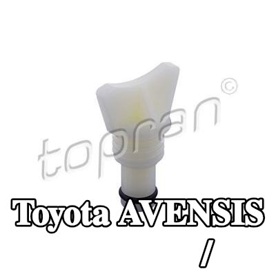 TOPRAN برغي/صمام تنفيس, مبرد مع حلقة مانعة للتسرب — Toyota Avensis
